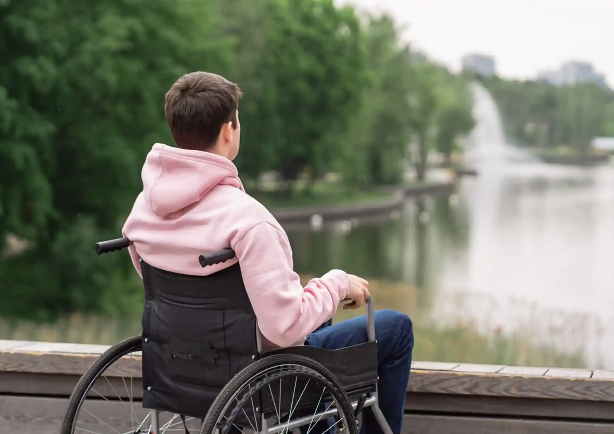Support worker assisting an NDIS participant in Camden