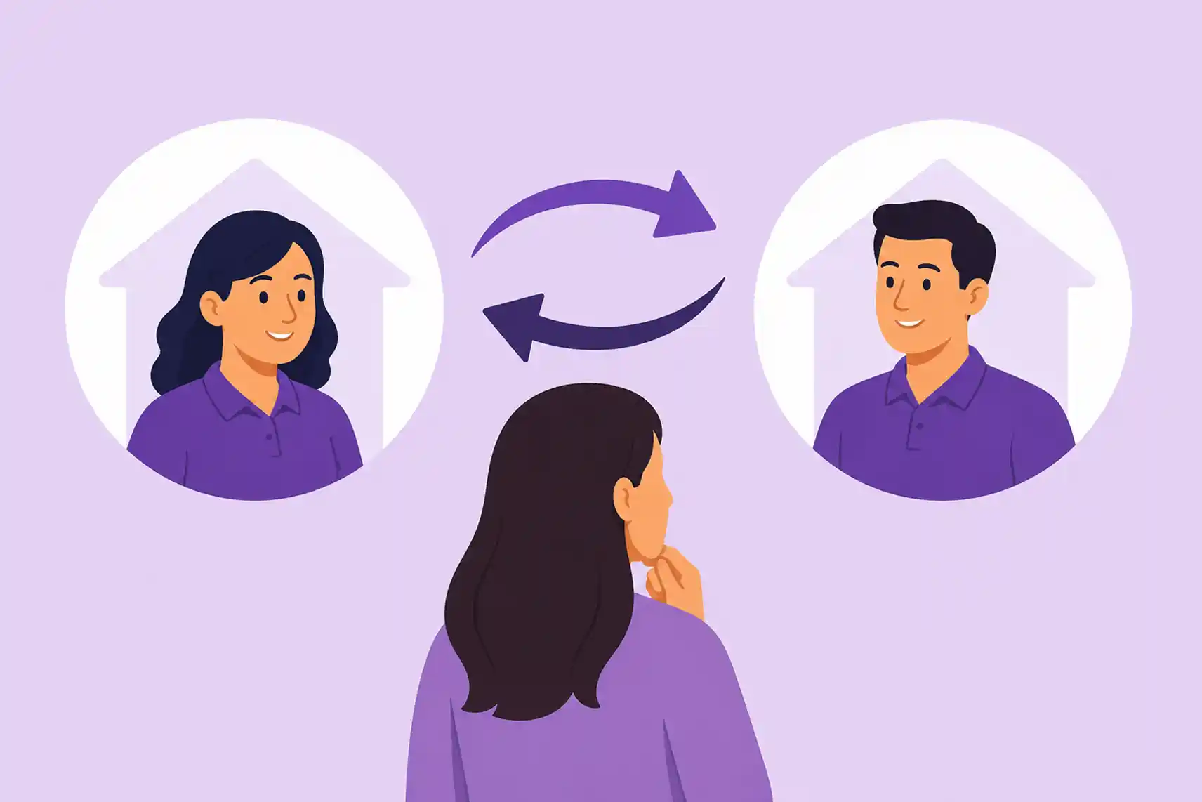 A participant meeting a new support worker as they transition to a new NDIS provider